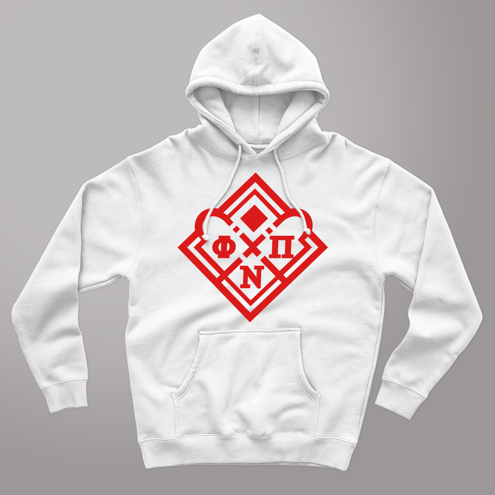 Phi Nu Pi Diamond Hoodie - Image 3