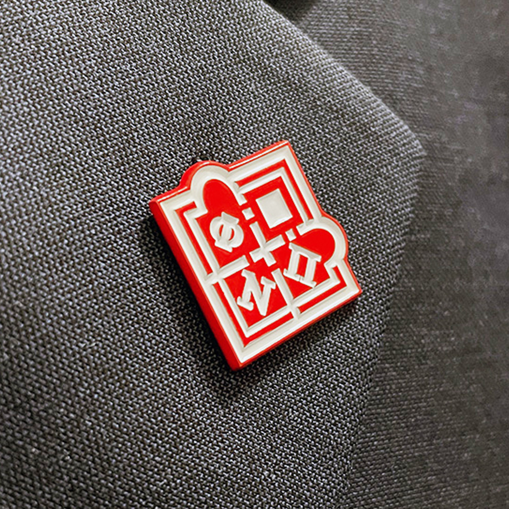 Phi Nu Pi Diamond Lapel Pin - Image 2