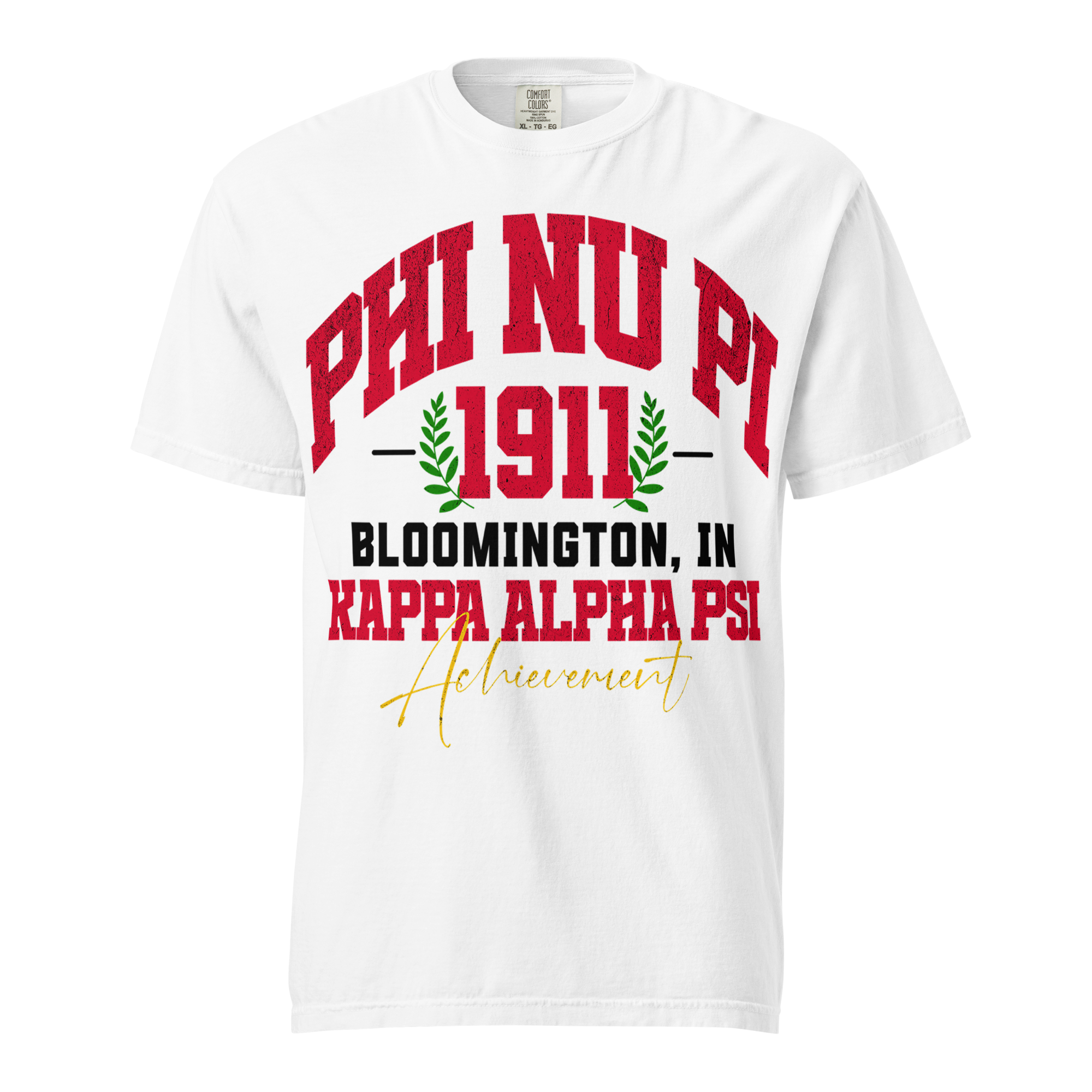 Phi Nu Pi Wreath Tee - Image 5